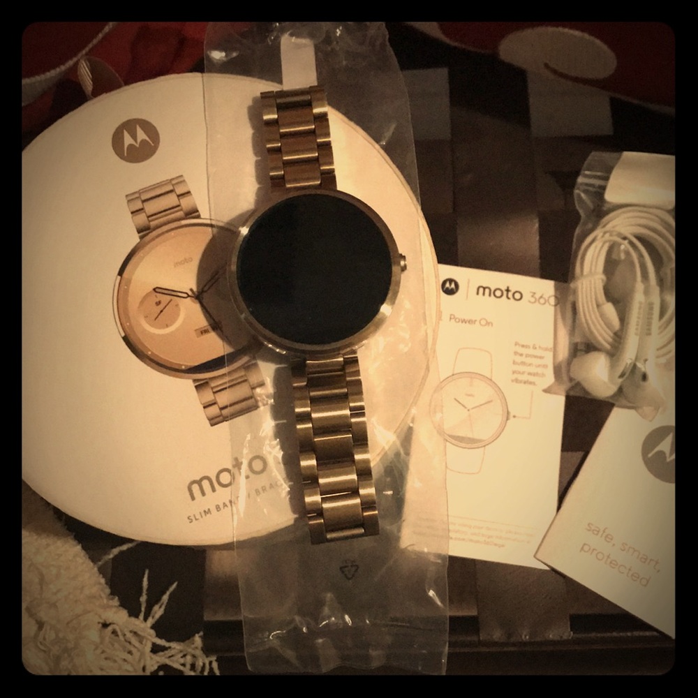 Moto 360 Watch Gold EUC